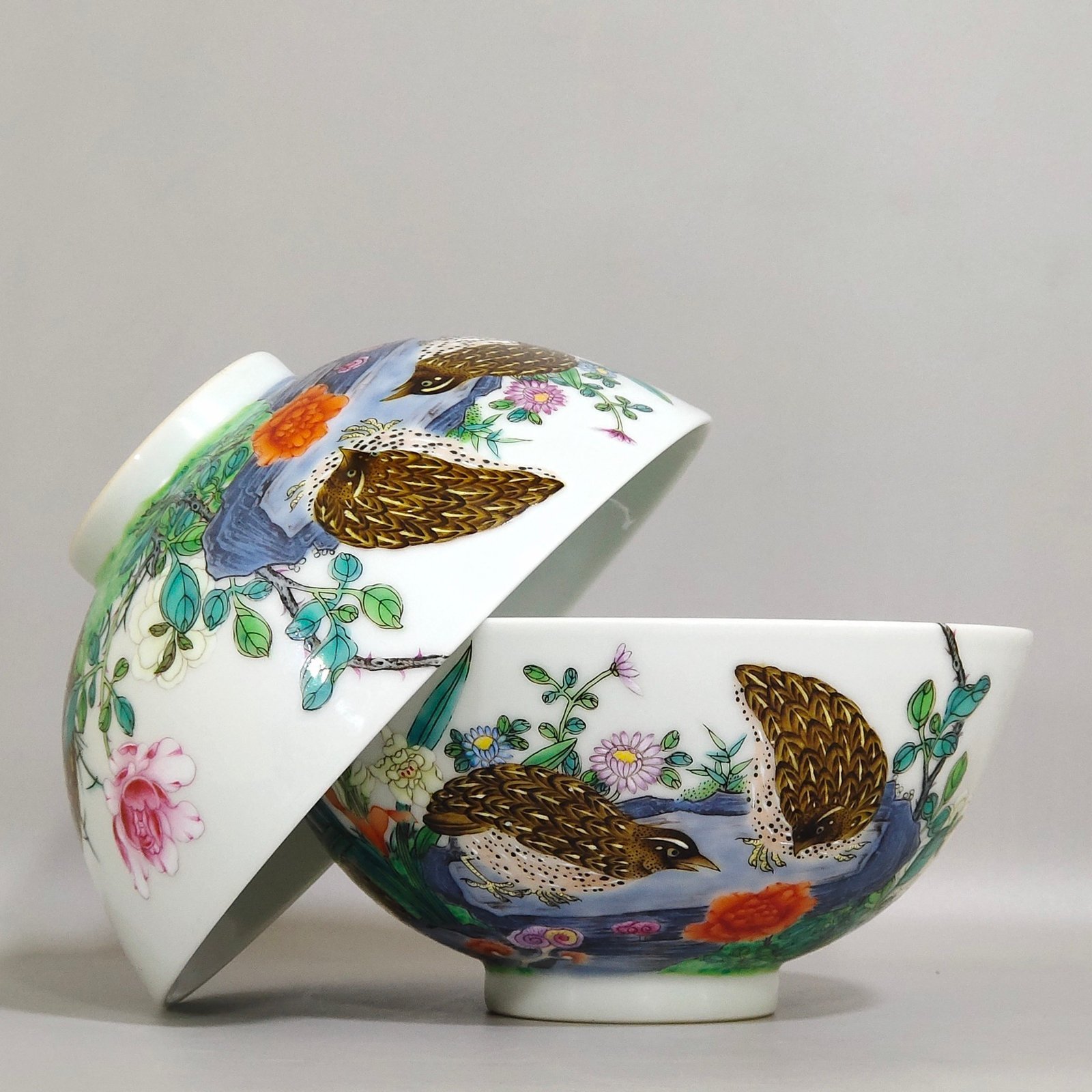 Qing Dynasty Yongzheng Changzhi Jiuan bowl