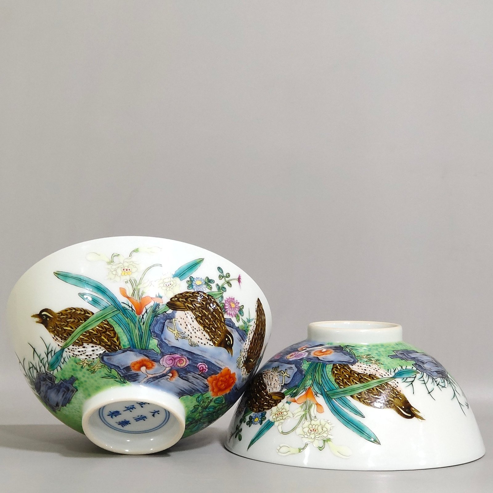 Qing Dynasty Yongzheng Changzhi Jiuan bowl