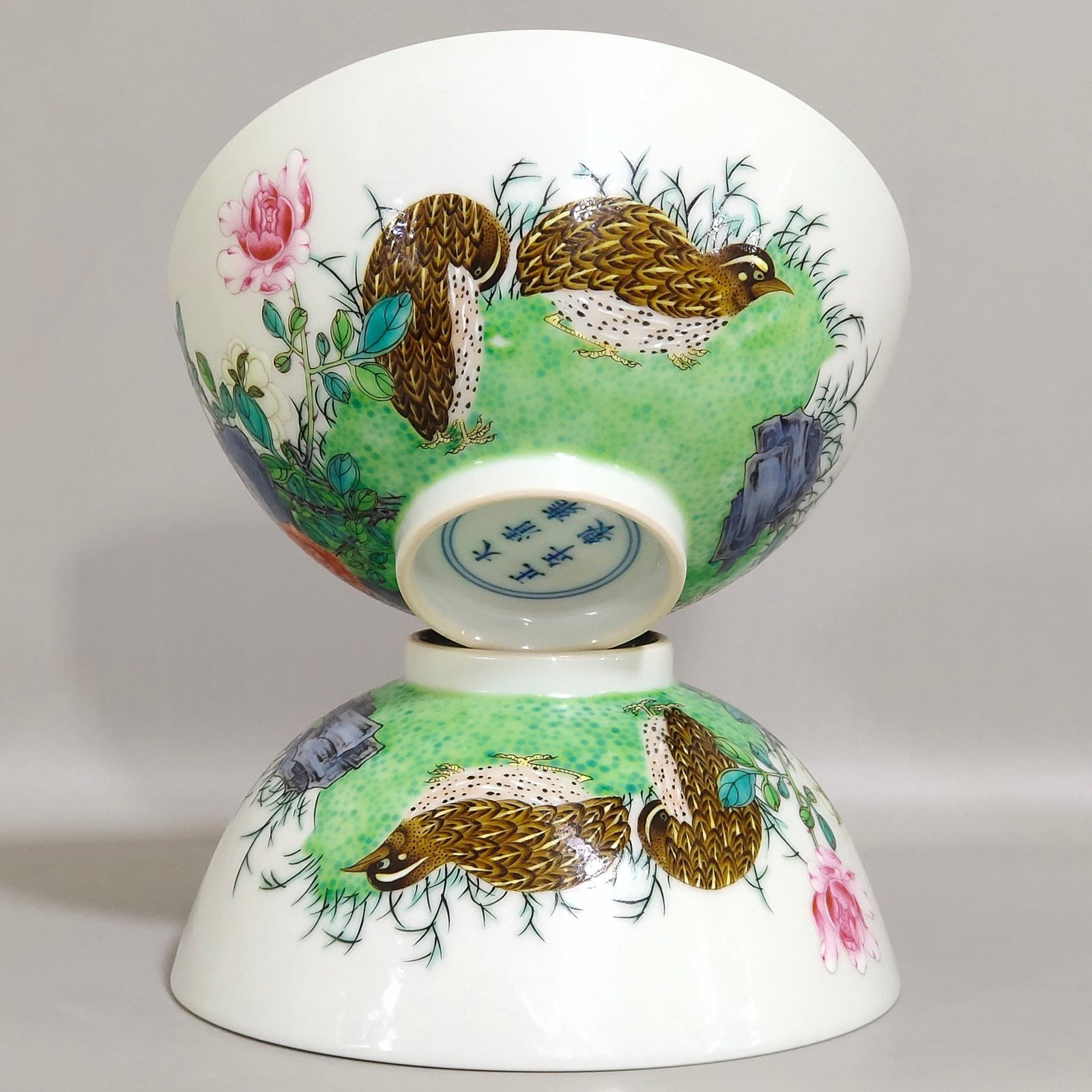 Qing Dynasty Yongzheng Changzhi Jiuan bowl