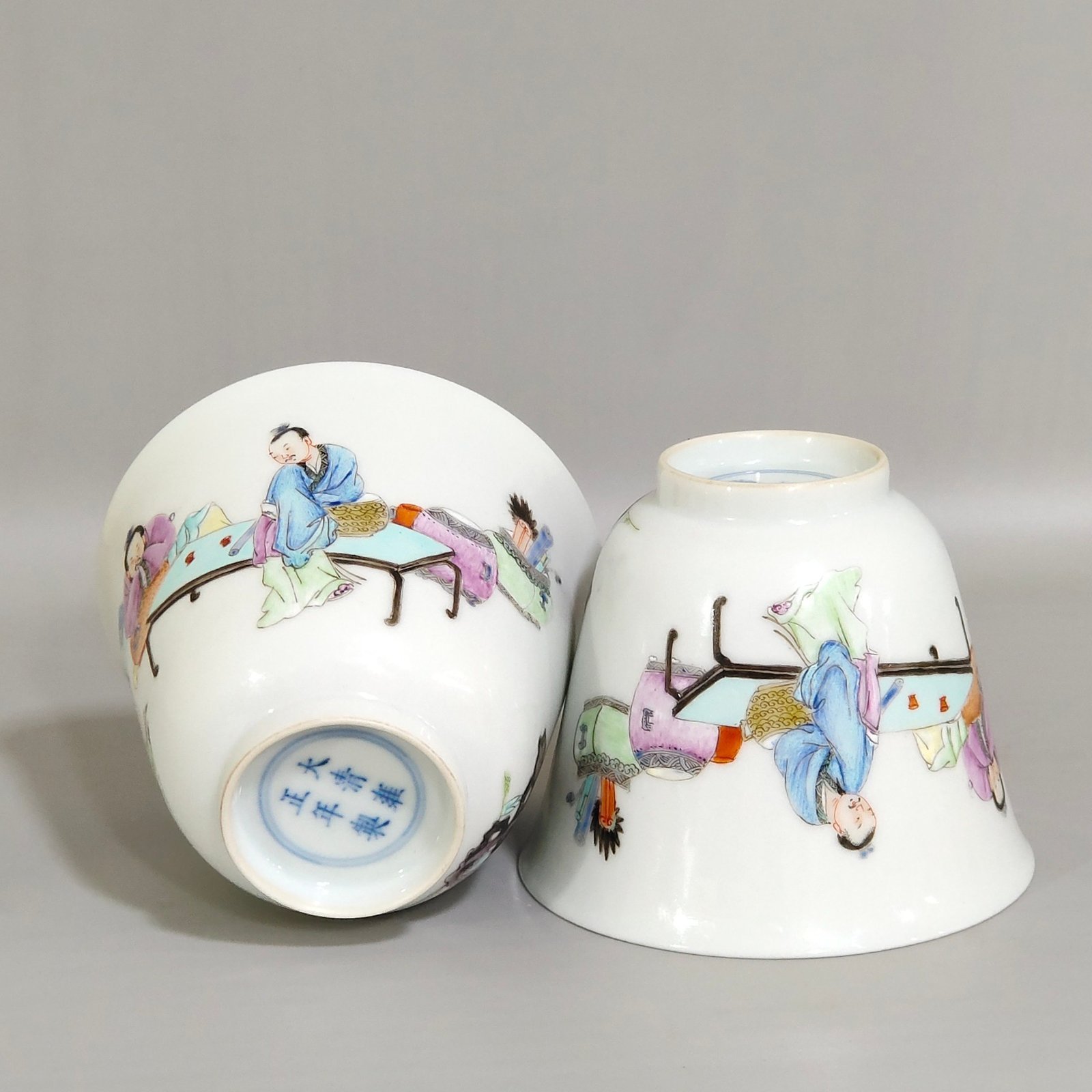 Qing Dynasty Yongzheng Gao Shitu thin bell cup