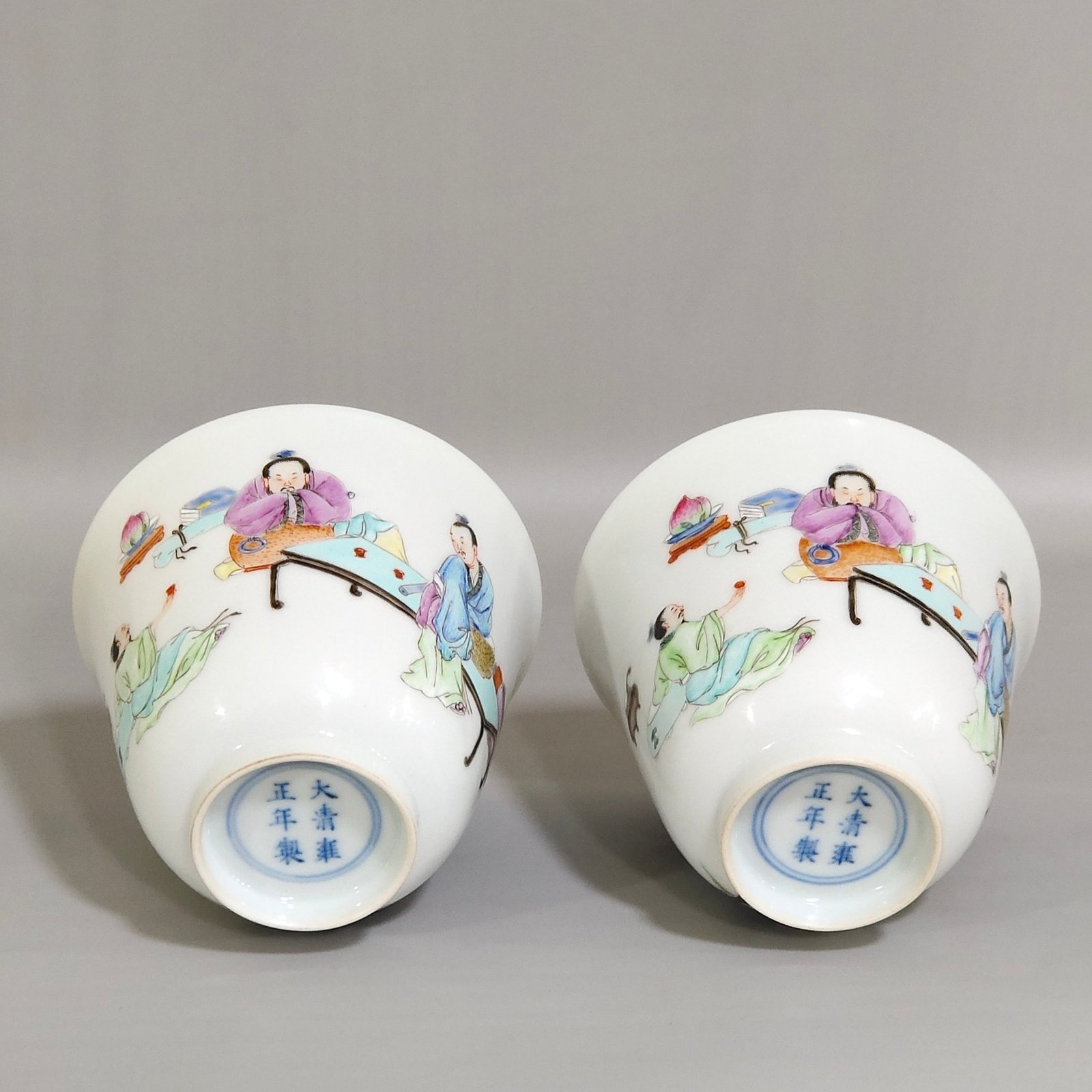 Qing Dynasty Yongzheng Gao Shitu thin bell cup