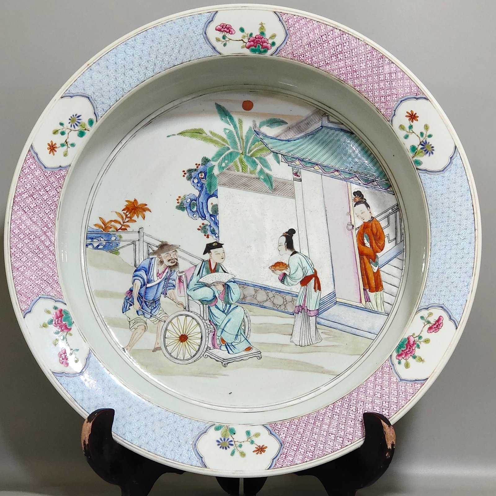Qing Dynasty Yongzheng character story basin