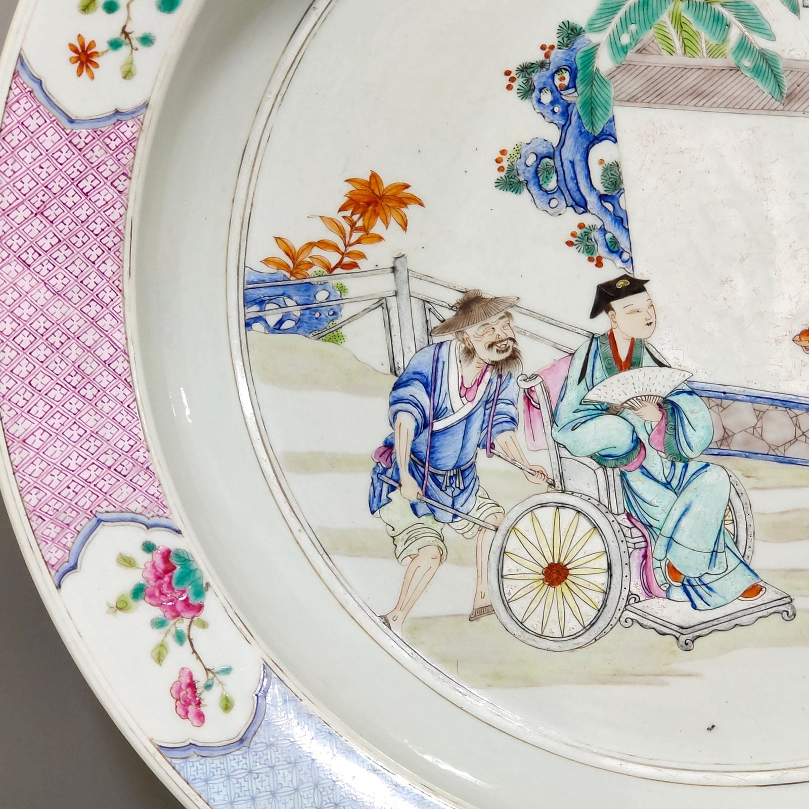 Qing Dynasty Yongzheng character story basin