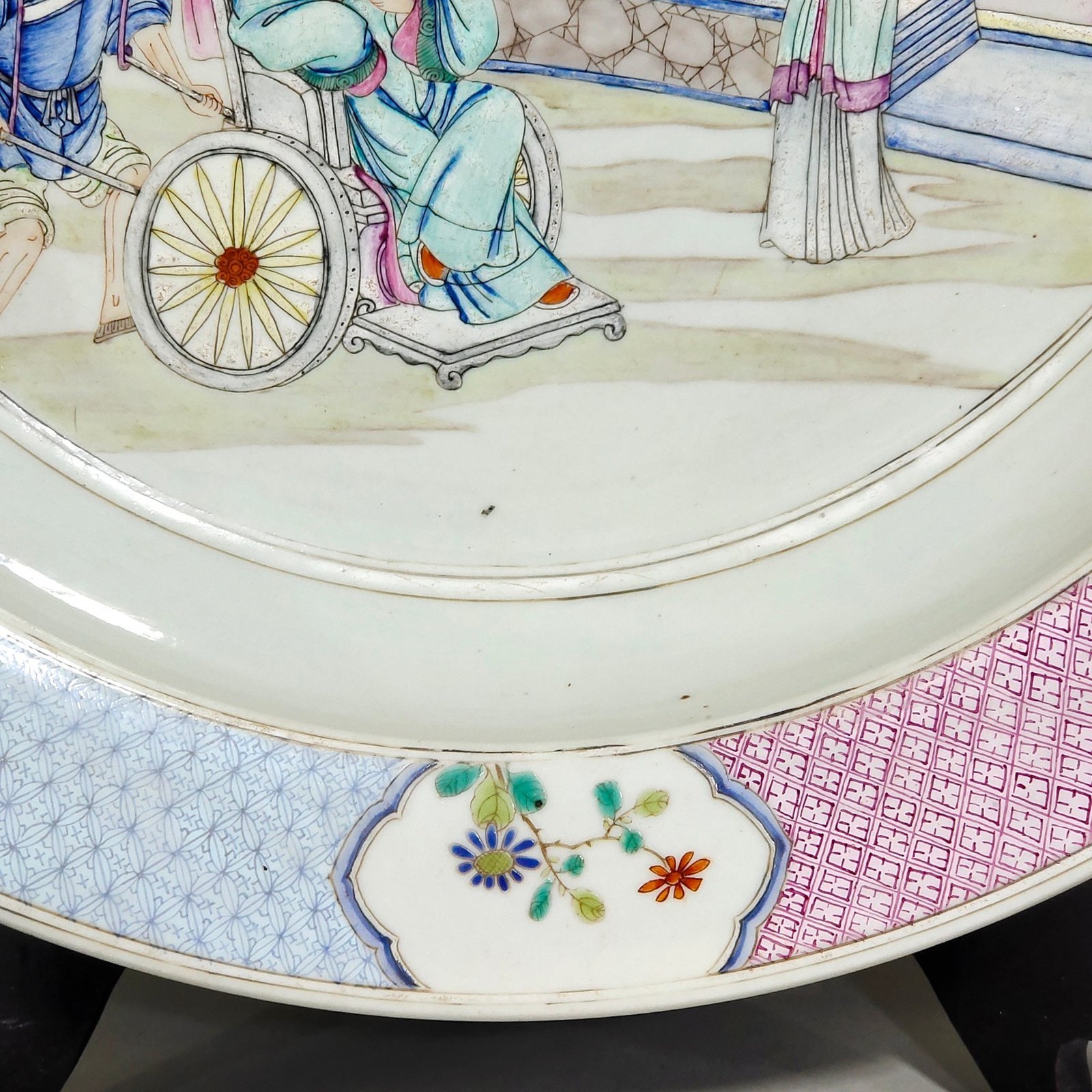 Qing Dynasty Yongzheng character story basin
