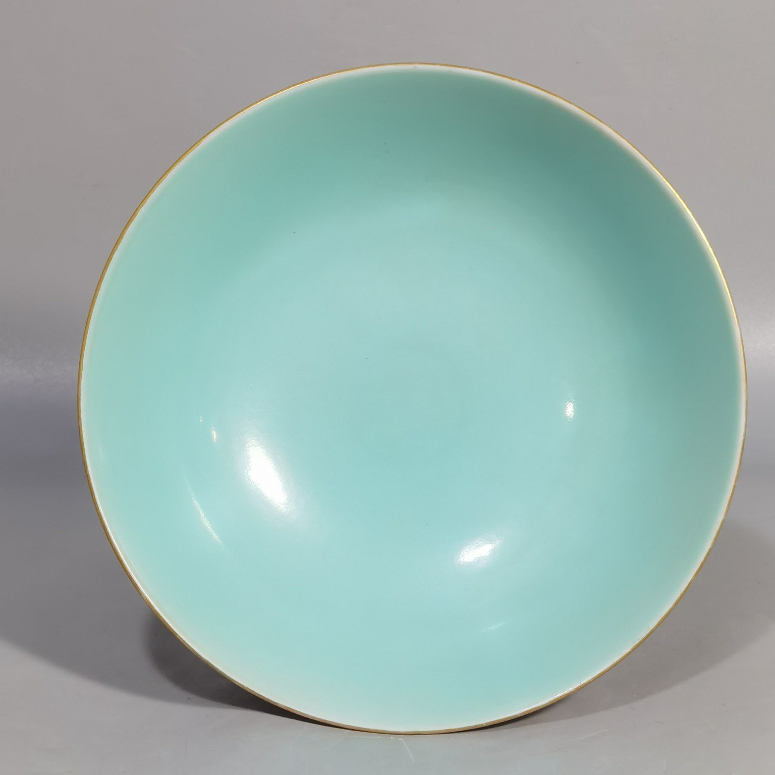 Qing Dynasty Jiaqing a rouge-red ground Fushou Twisting Lotus tall bowl