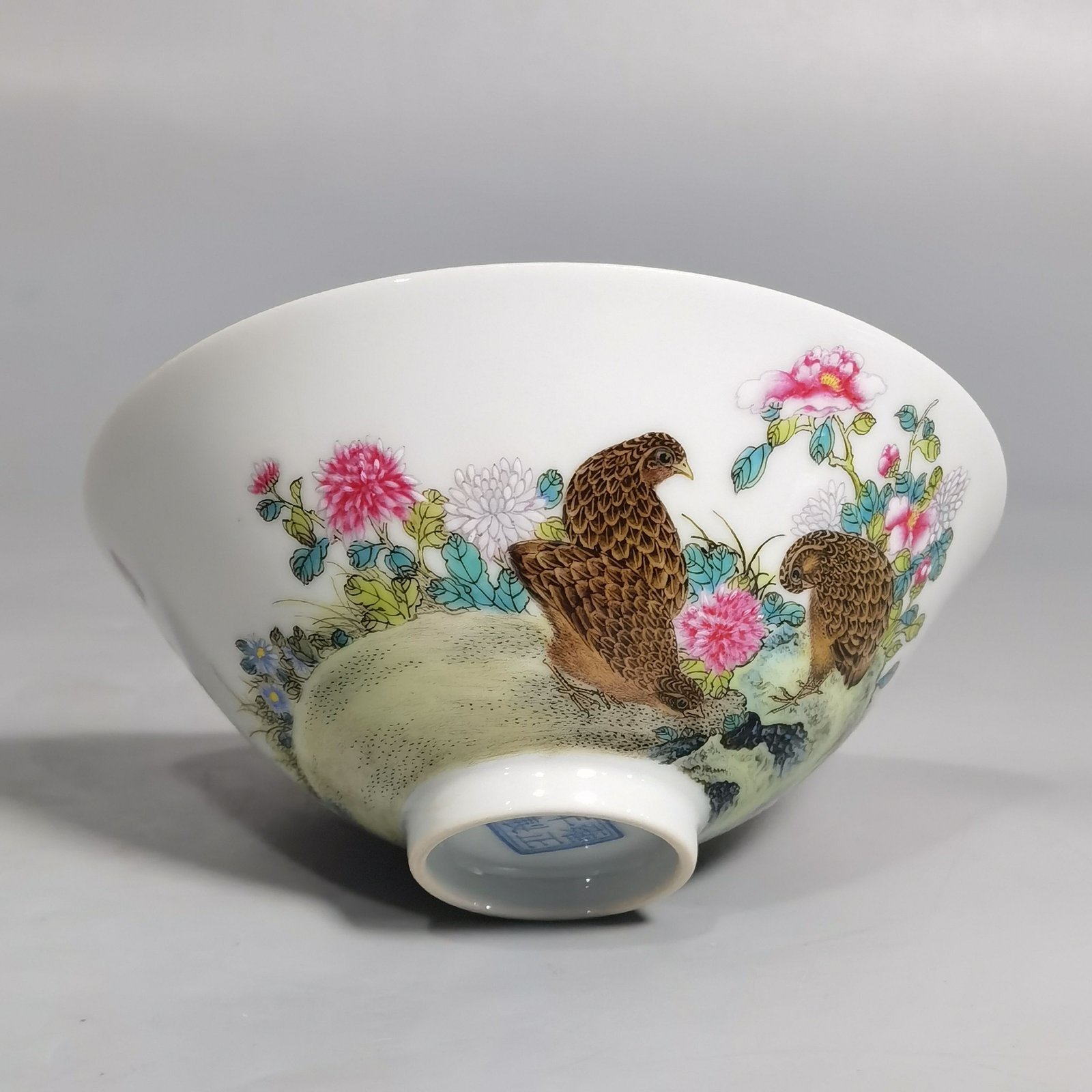 Qing Dynasty Yongzheng Enamel Anjule Concealed Dragon Pattern Concealed Cup
