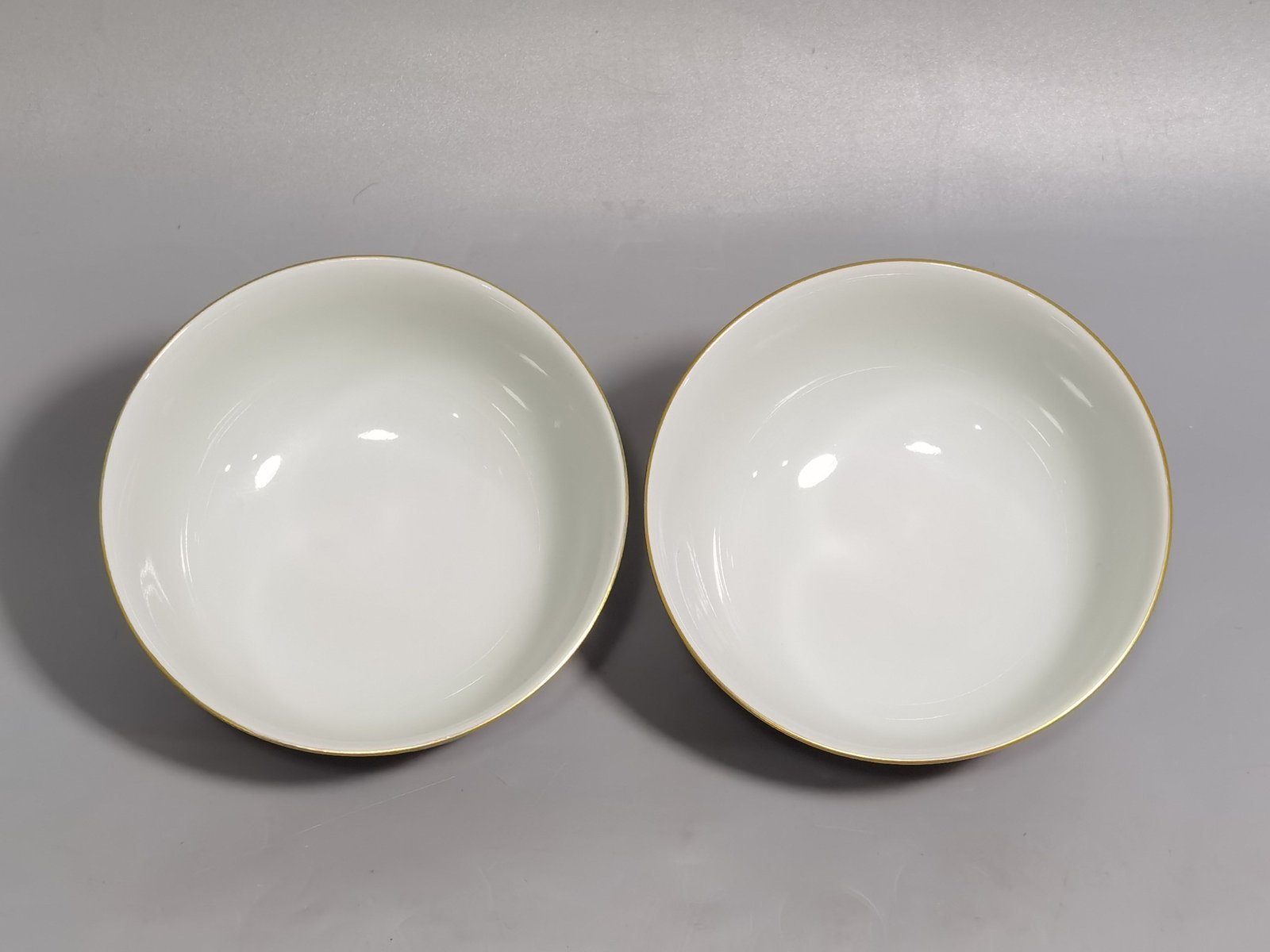 Qing Dynasty Yongzheng A pair of beige-glazed pastel squirrel-grape cups