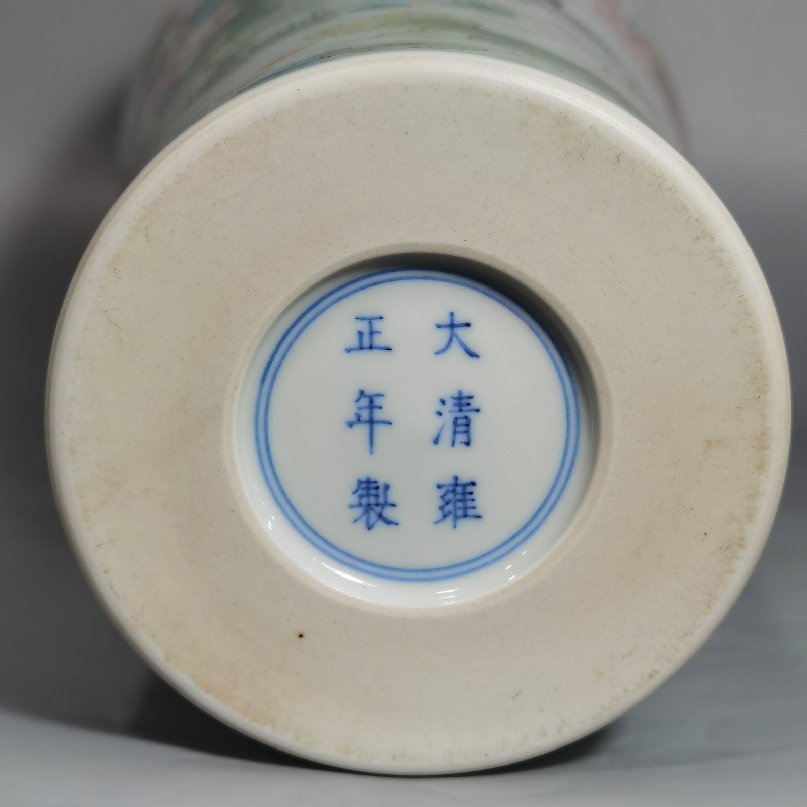 Qing Dynasty Yongzheng a pair of pastel lotus kingfisher egret and poem plum vases