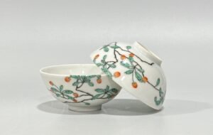 Qing Dynasty Yongzheng Enamel flower and bird cup