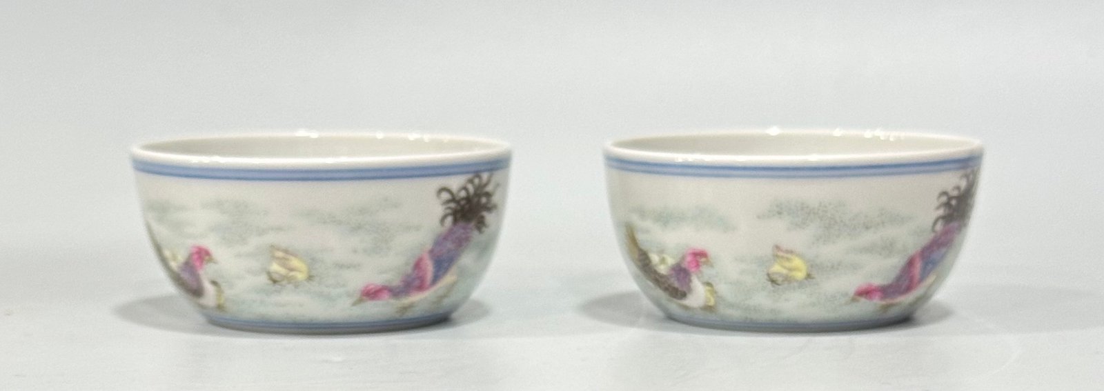 Qing Dynasty Yongzheng Pastel-colored living and working cup