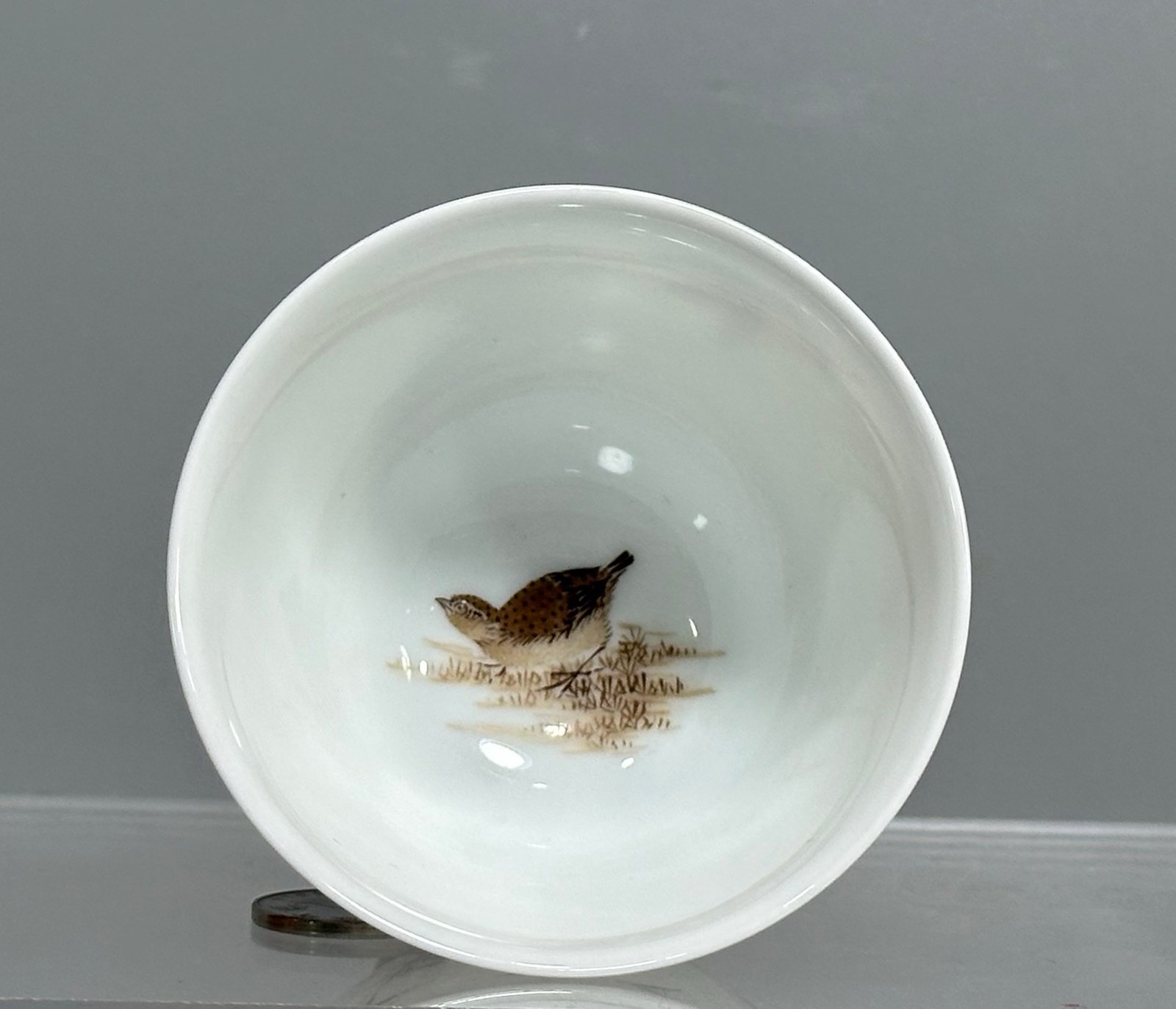 Oing Dynasty Yongzheng year black color Jiu’an goblet