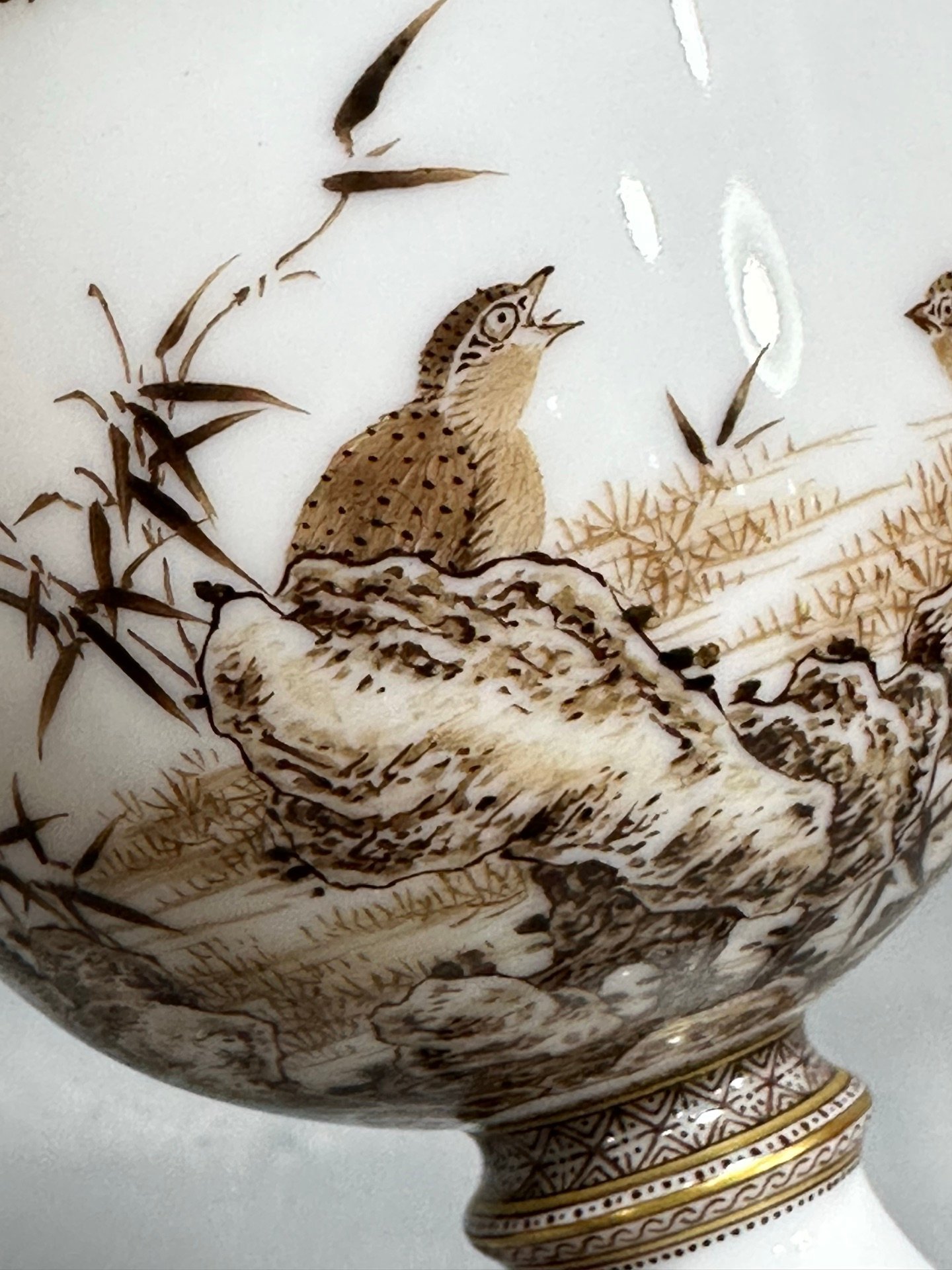 Oing Dynasty Yongzheng year black color Jiu’an goblet