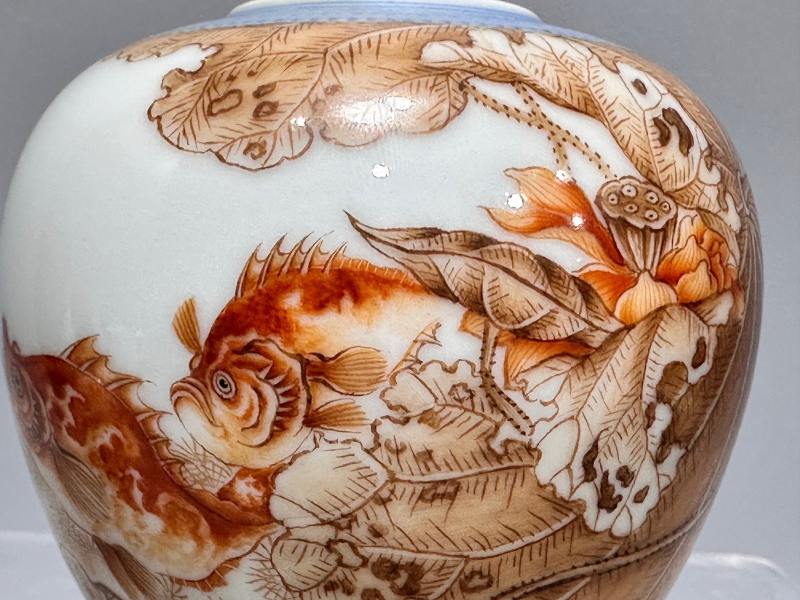 Oing Dynasty Yongzheng a French-coloured jug with dragons playing in the water