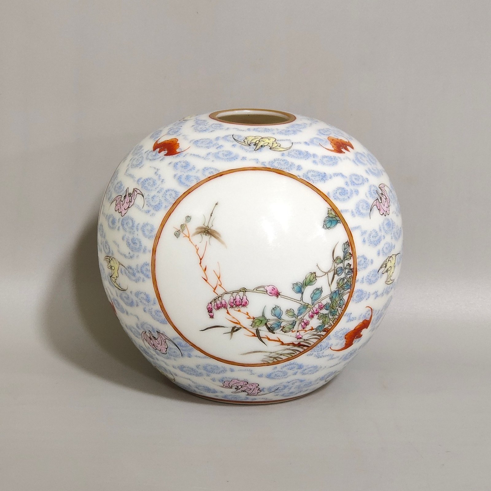 Oing Dynasty Yongzheng Yunfu window flower bowl made by Jingyuantang