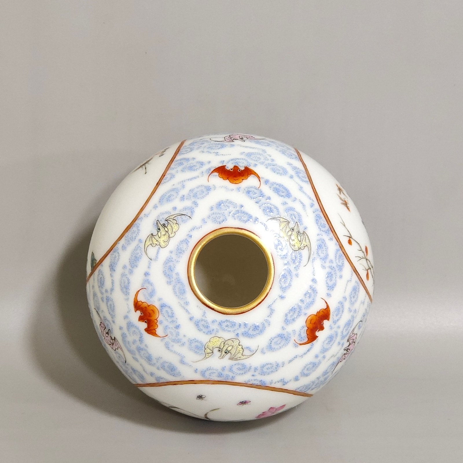Oing Dynasty Yongzheng Yunfu window flower bowl made by Jingyuantang