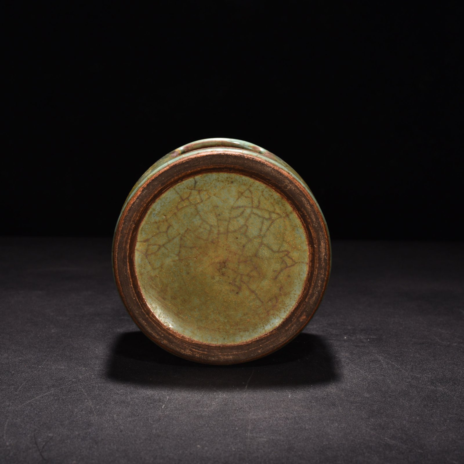 Song Dynasty Longquan kiln plum green glaze tea stove 2 pots