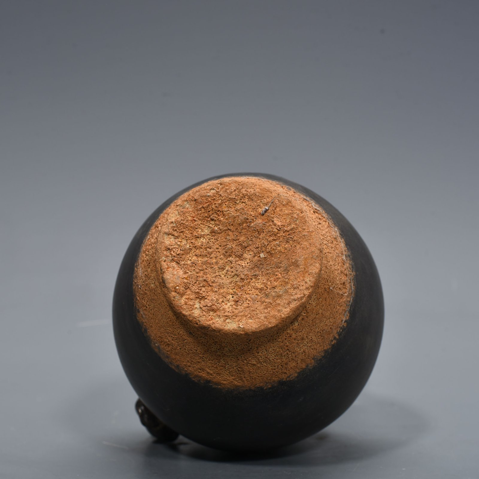 Tang Dynasty Jun kiln variable glaze elephant trunk military holding