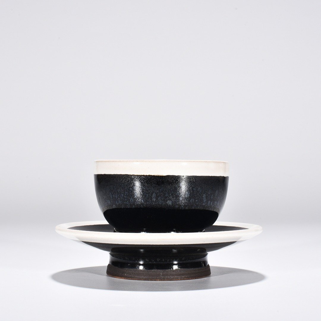 Song Dynasty Jiexiu kiln oil drop lamp holder