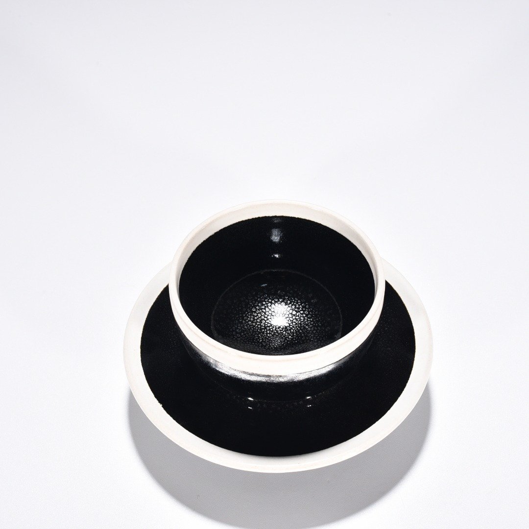 Song Dynasty Jiexiu kiln oil drop lamp holder