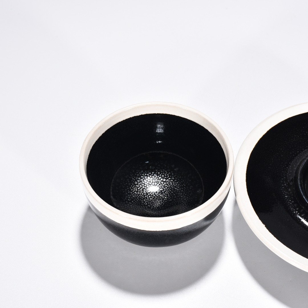Song Dynasty Jiexiu kiln oil drop lamp holder