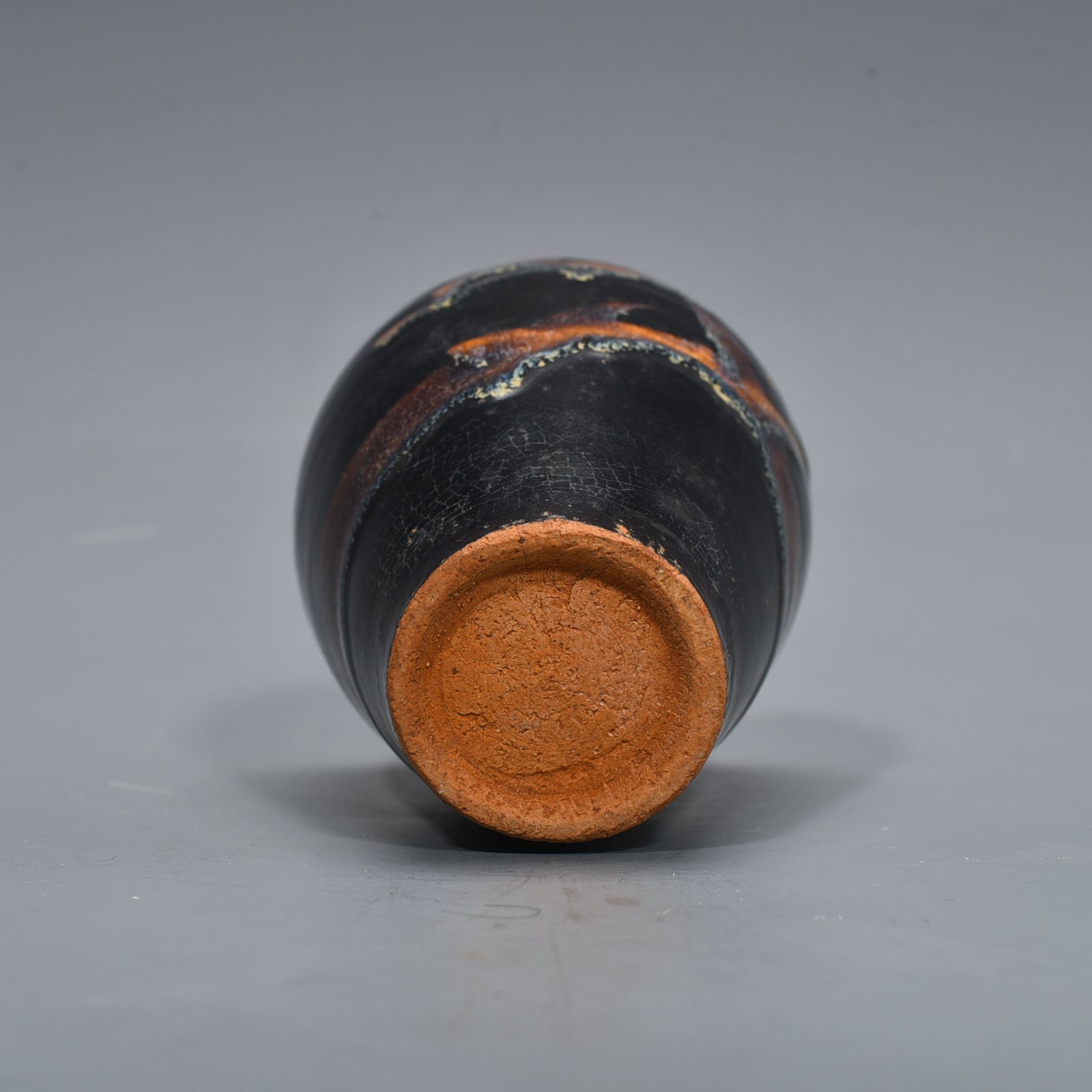Song Dynasty Jizhou kiln glazed plum vase