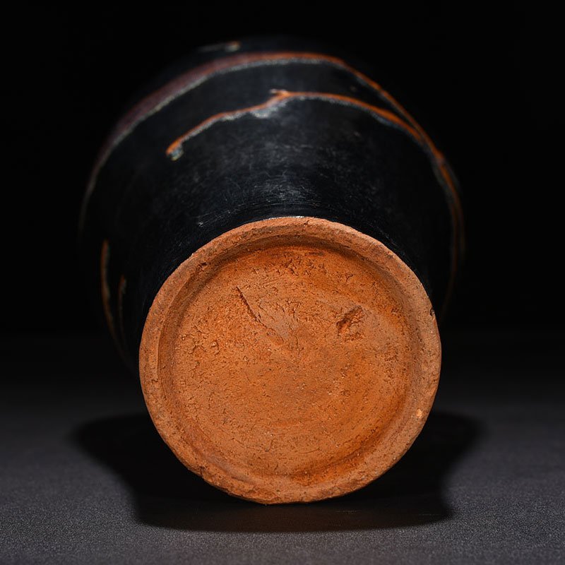 Song Dynasty Jizhou kiln Yaobian plum vase