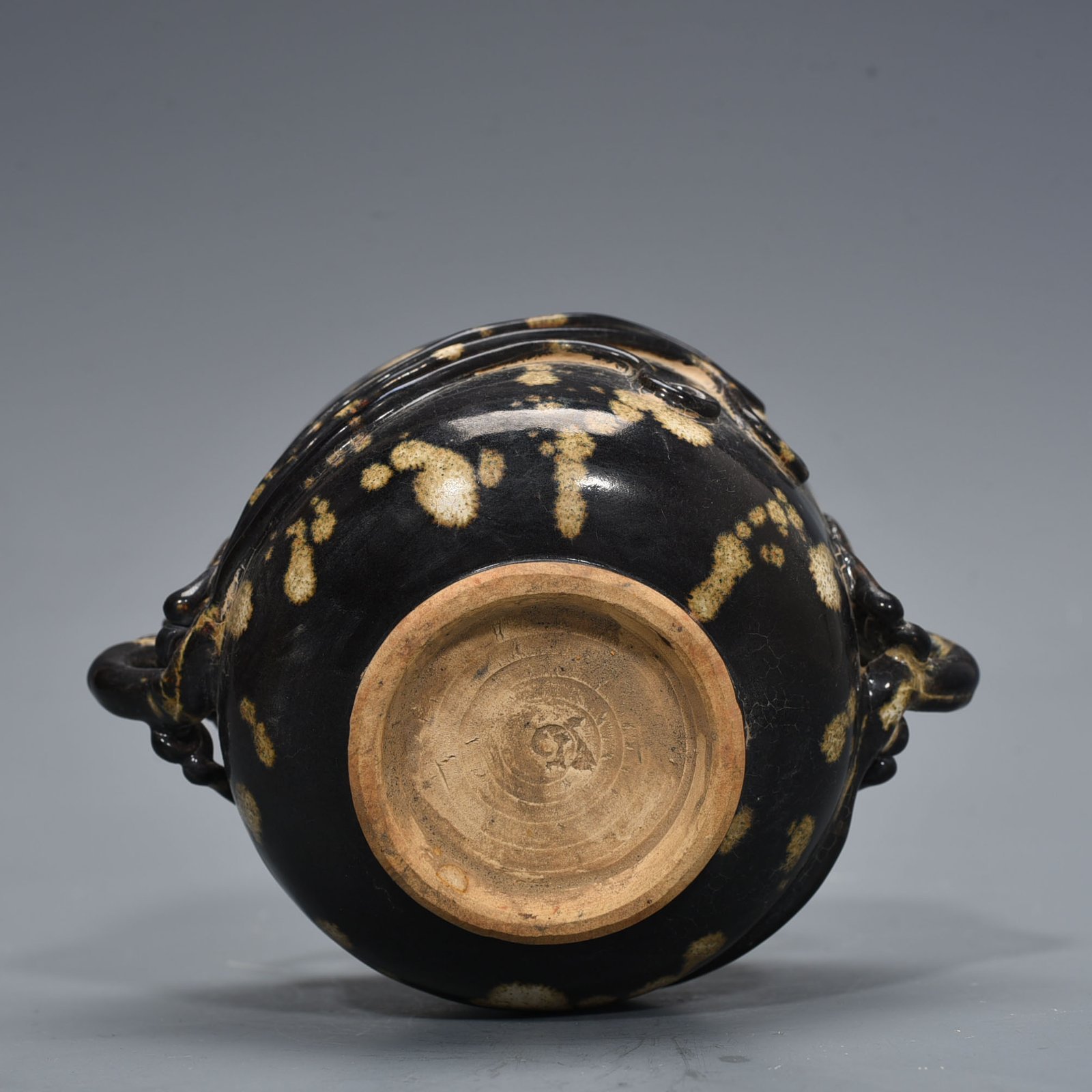 Song Dynasty Jizhou Kiln Chilong Ear Washer