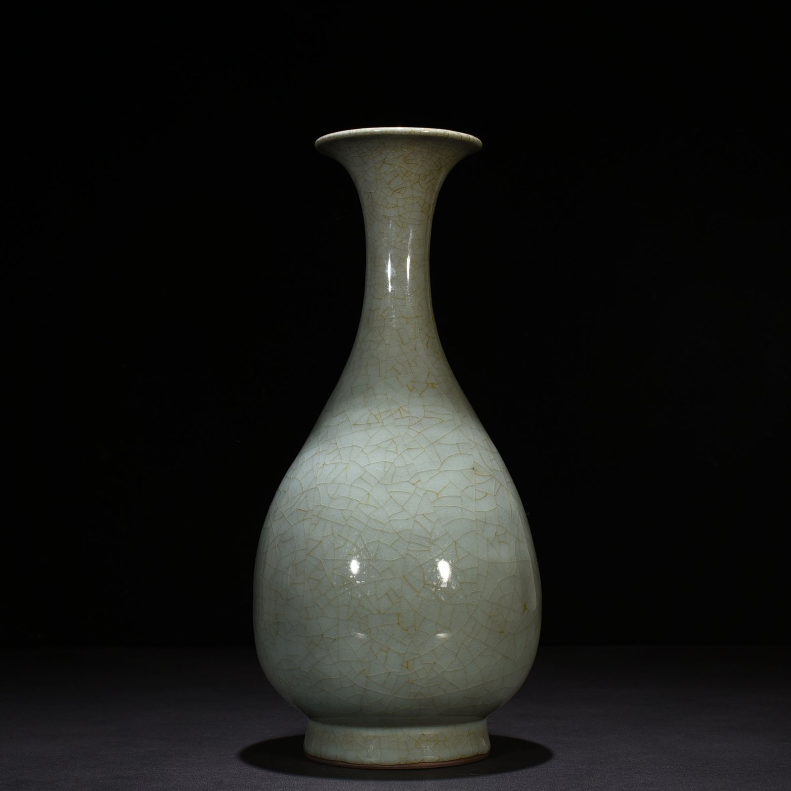 Song Dynasty official kiln jade pot spring vase