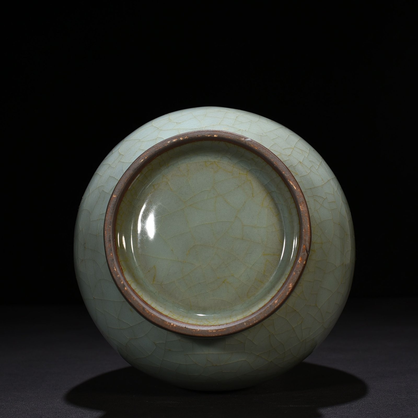 Song Dynasty official kiln jade pot spring vase