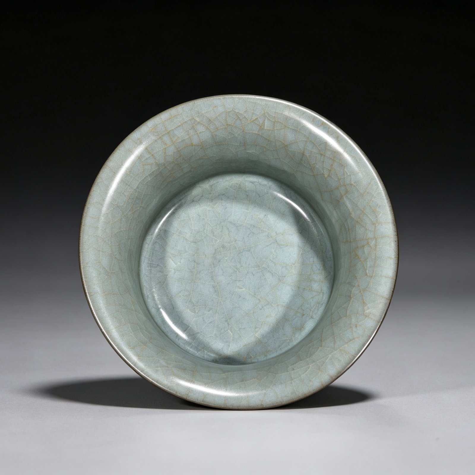 Song Dynasty official kiln celadon bowl