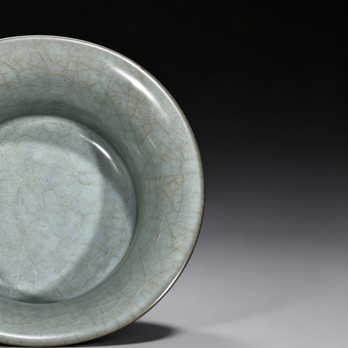 Song Dynasty official kiln celadon bowl