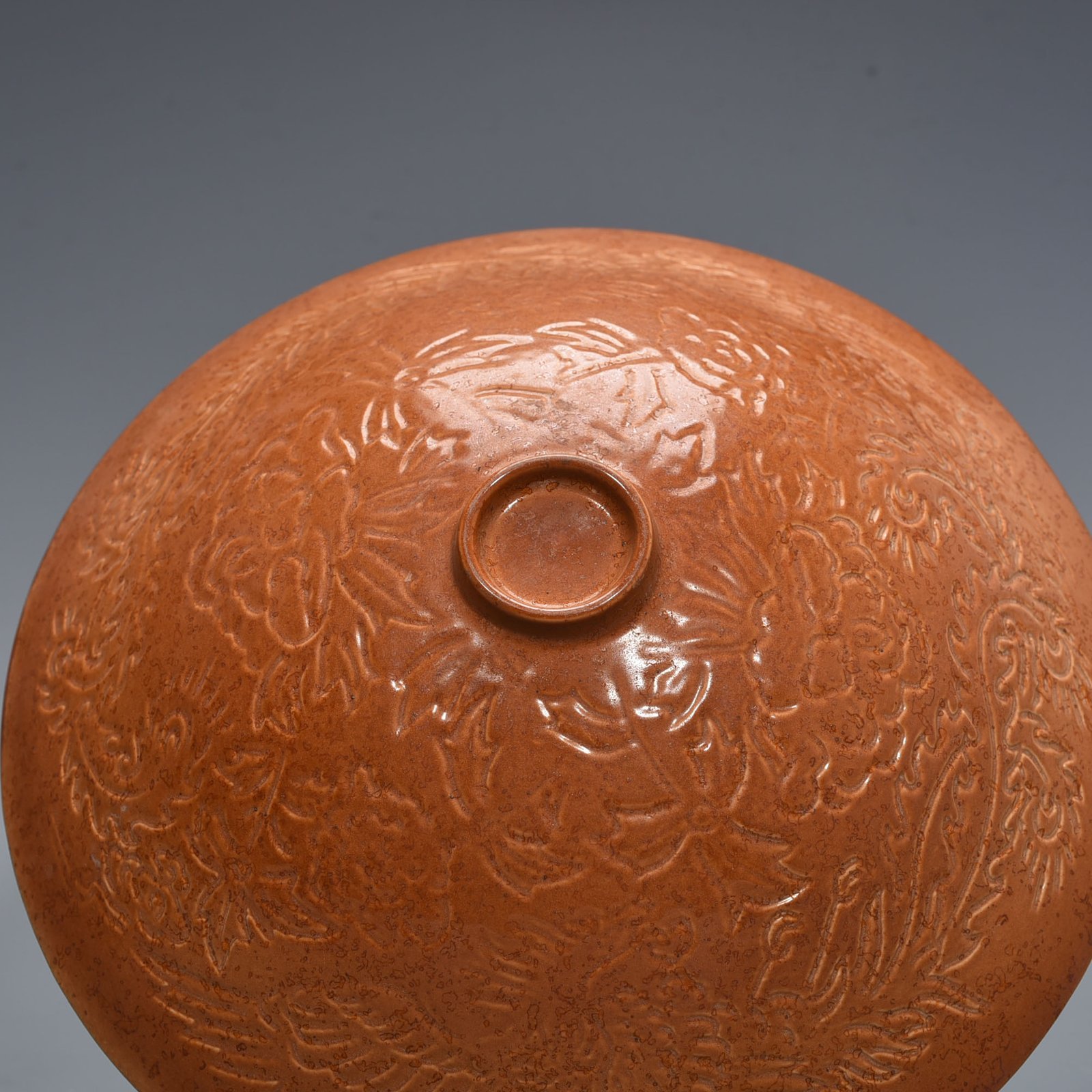 Song Dynasty Ding Kiln Purple Dingying Infant Playing Bowl