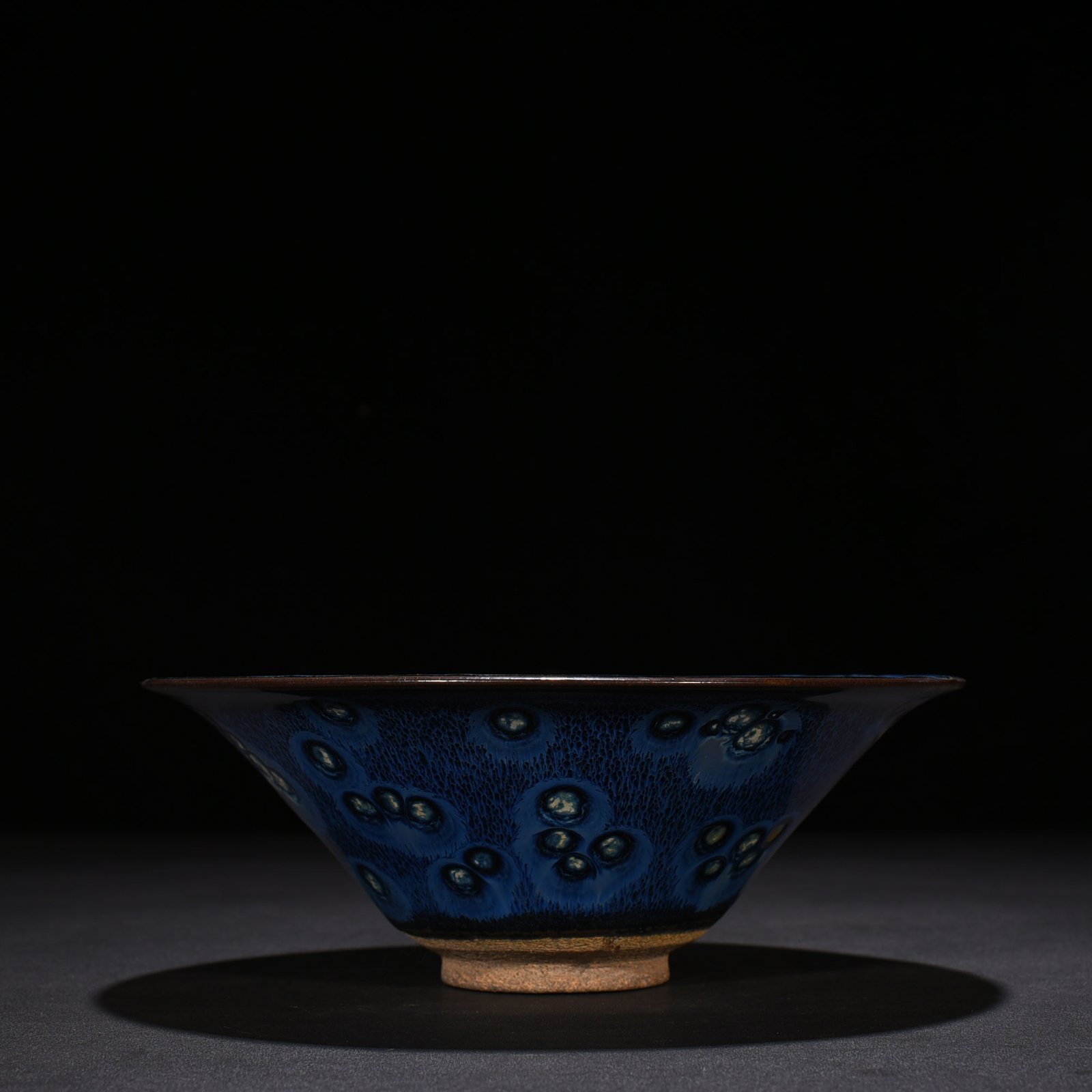 Song Dynasty Jianyao official style Tianmu lamp and bamboo hat bowl