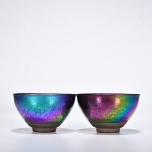 Song Dynasty Jianyao Yaobian colorful girdle cup