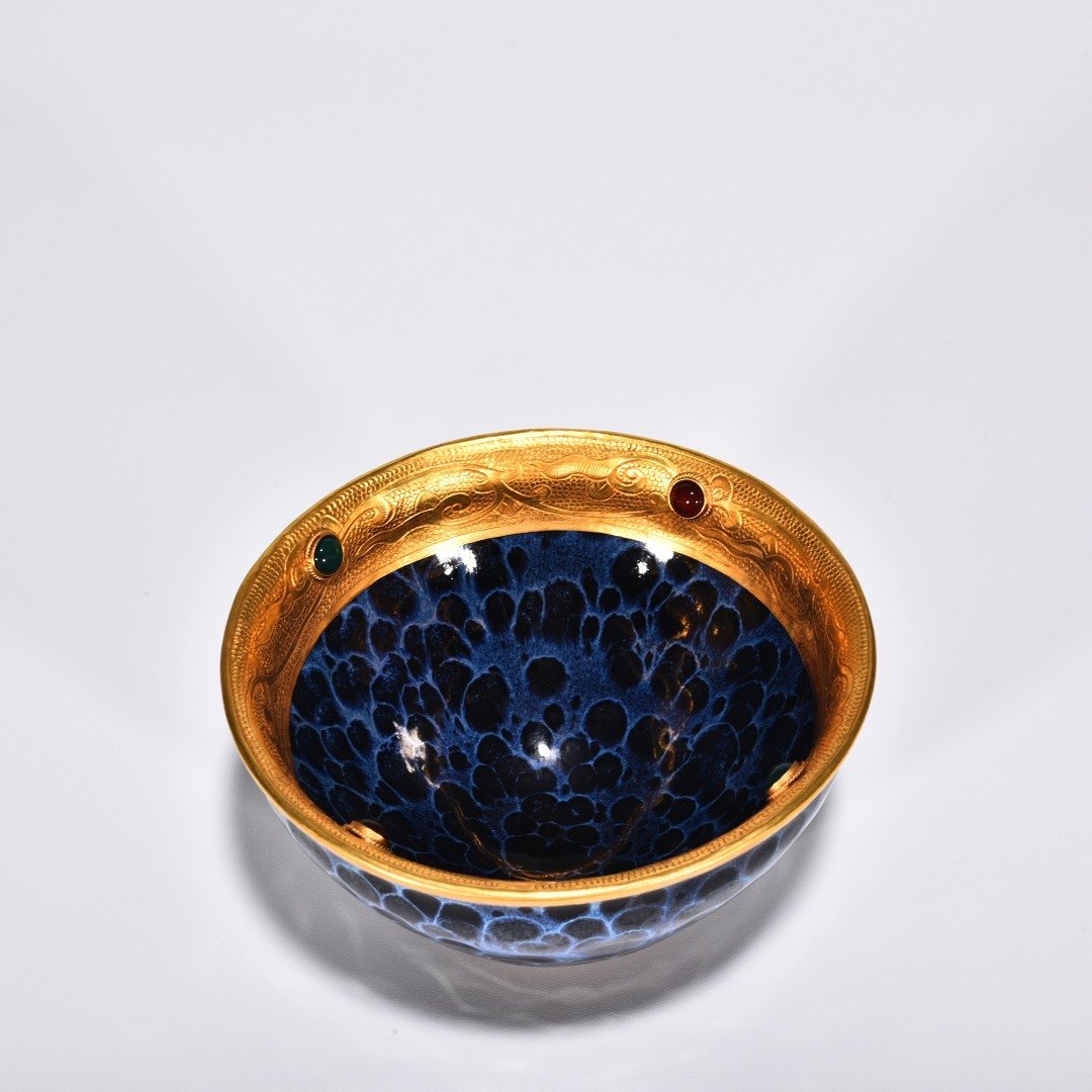 Song Dynasty Jianyao Yaobian Tianmu lamp Dongyue model
