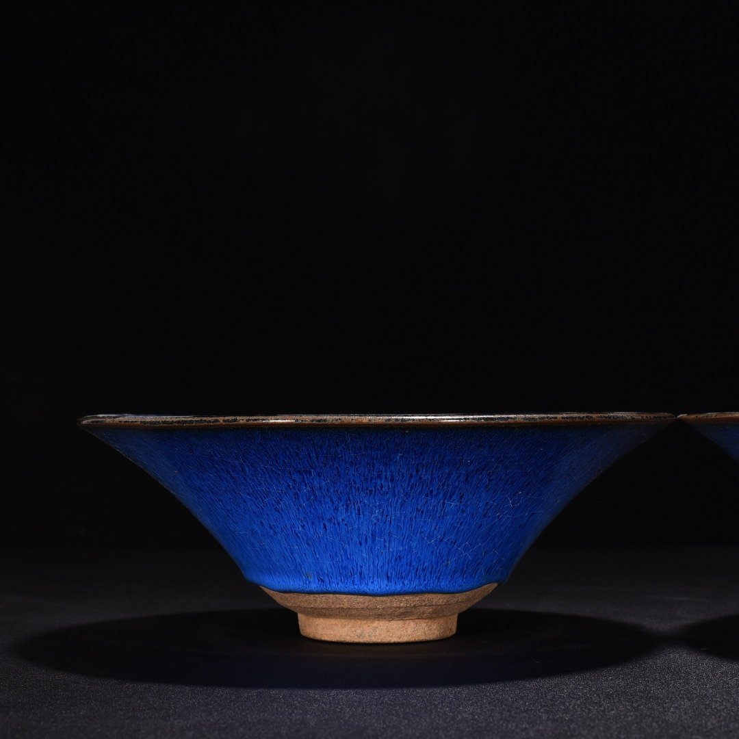 Song Dynasty Jianyao blue-haired bamboo hat