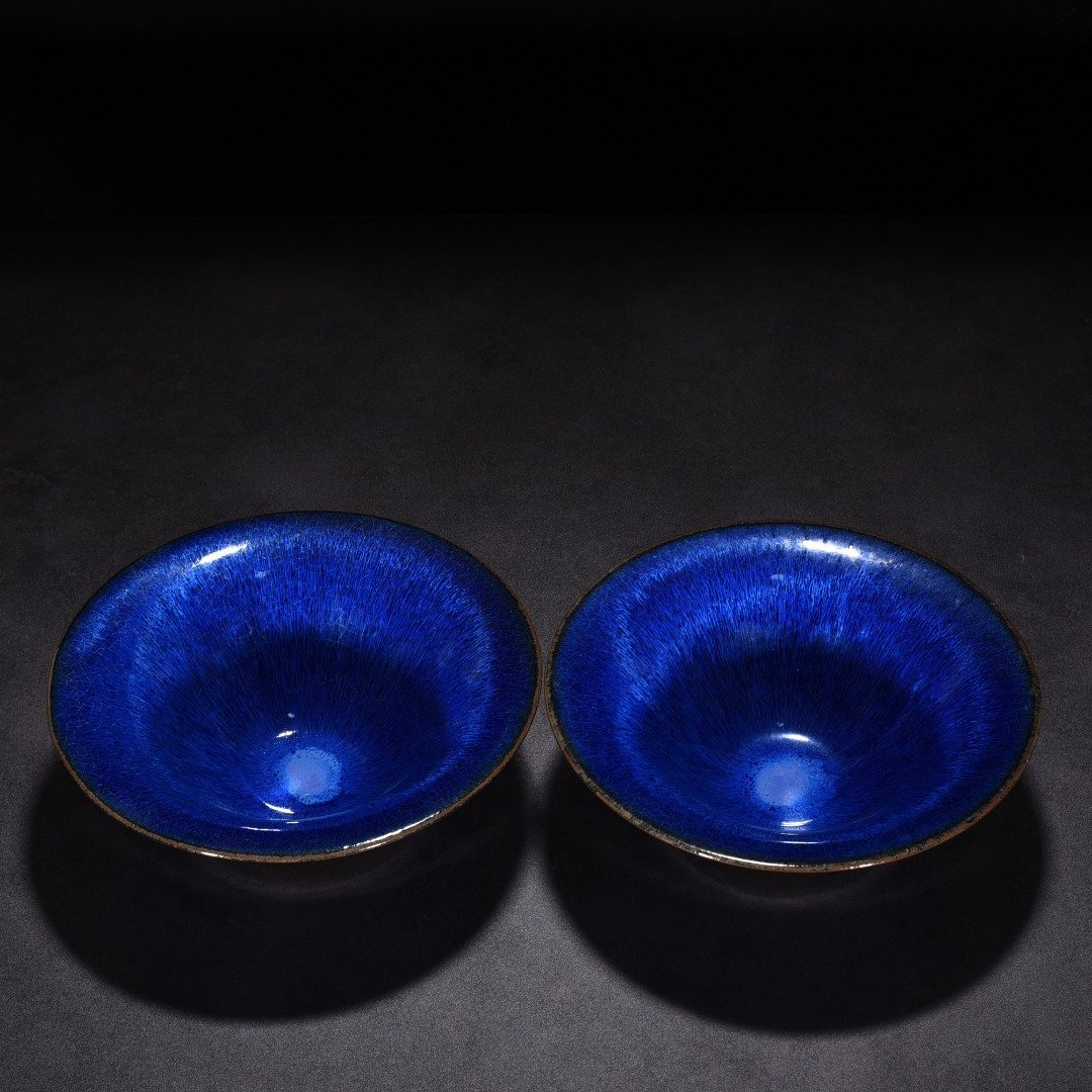 Song Dynasty Jianyao blue-haired bamboo hat