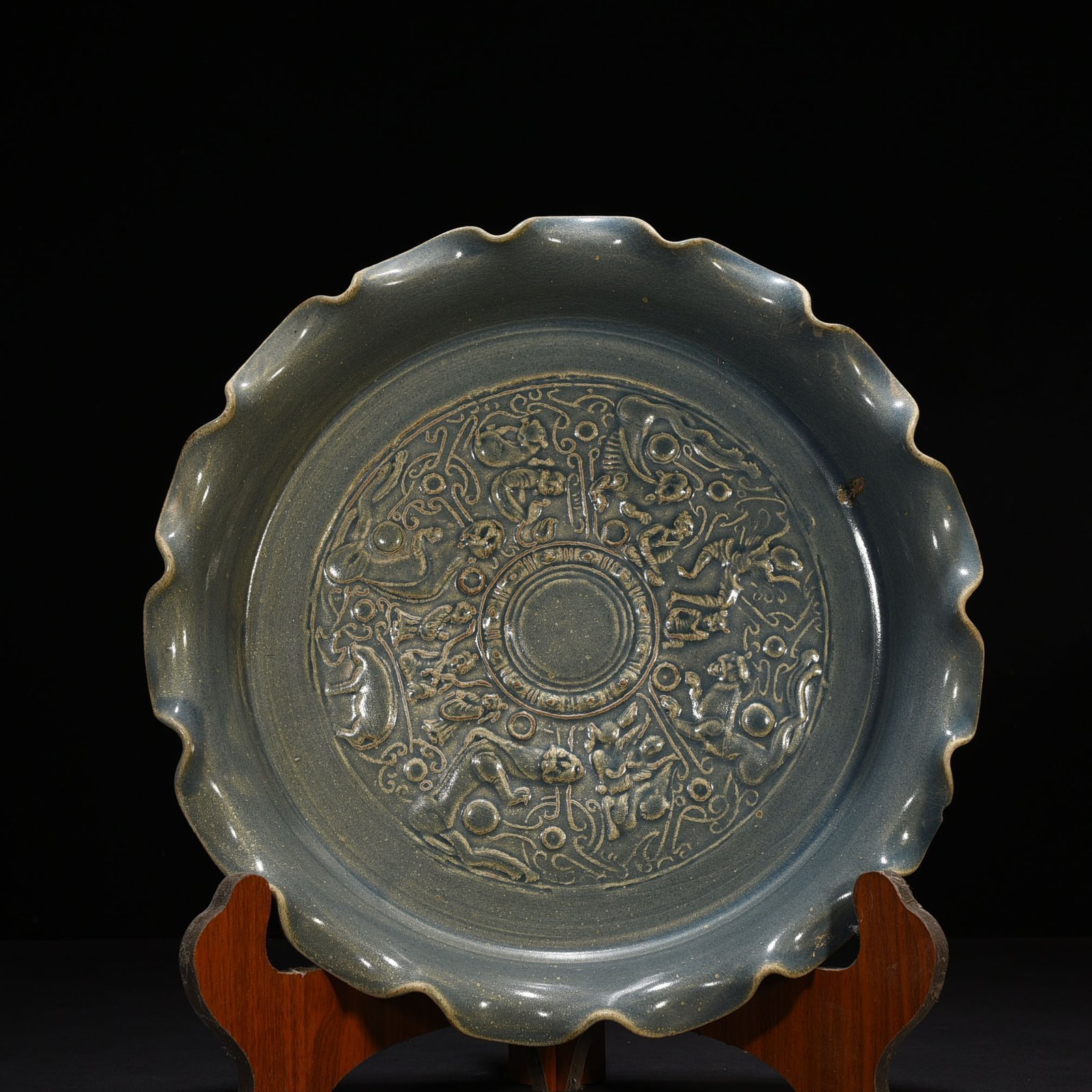 Song Dynasty Min Rukui mouth wash a little bump