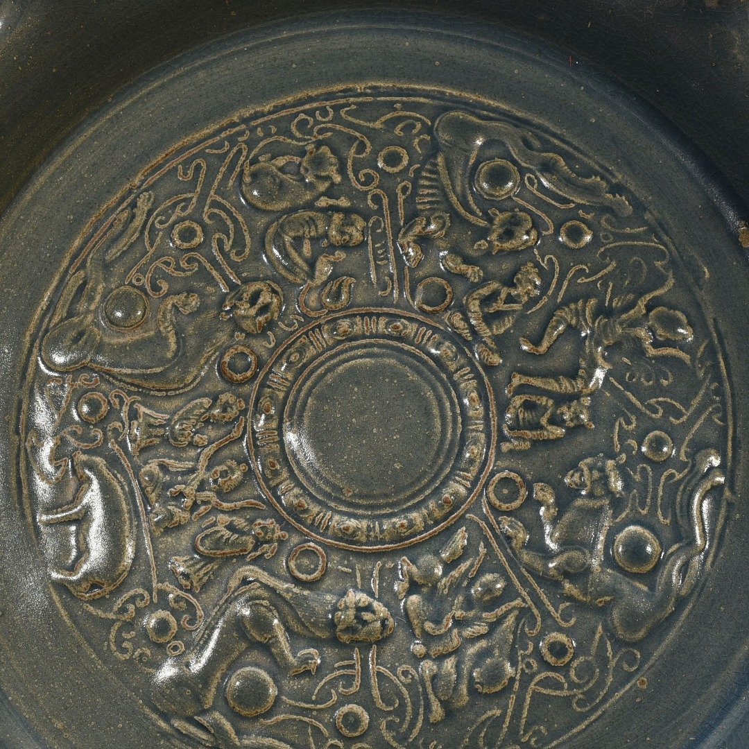 Song Dynasty Min Rukui mouth wash a little bump