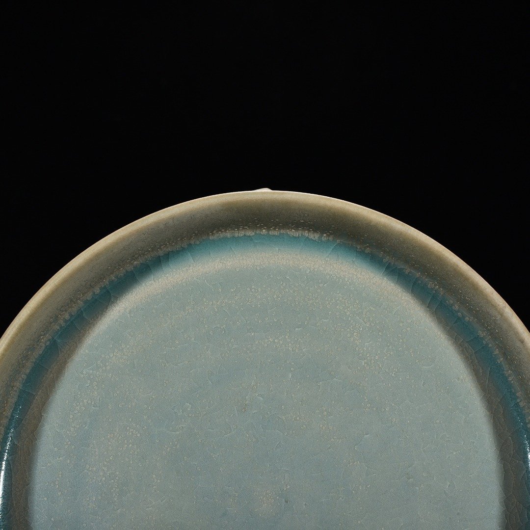 Song Dynasty Ru Kiln azure glaze animal foot wash