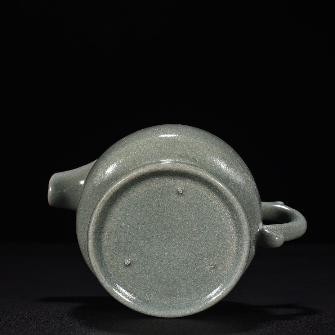 Song Dynasty Ru kiln azure glaze tea divider
