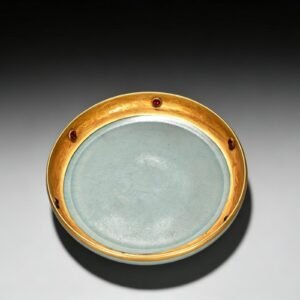 Song Dynasty Ru kiln azure glaze round wash