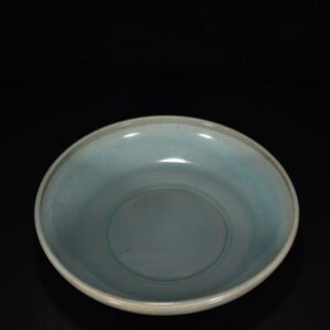 Song Dynasty Ru kiln azure glaze round wash