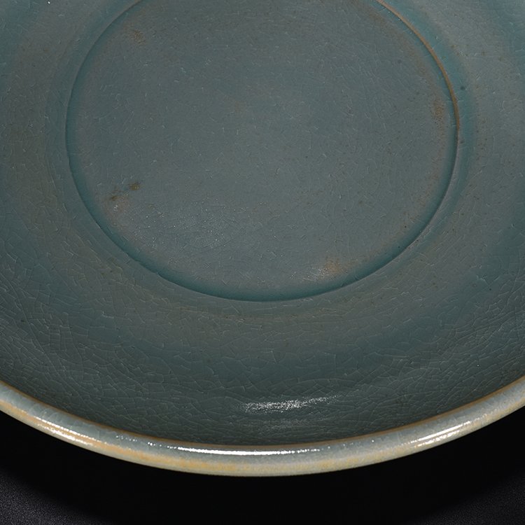 Song Dynasty Ru kiln azure glaze round wash