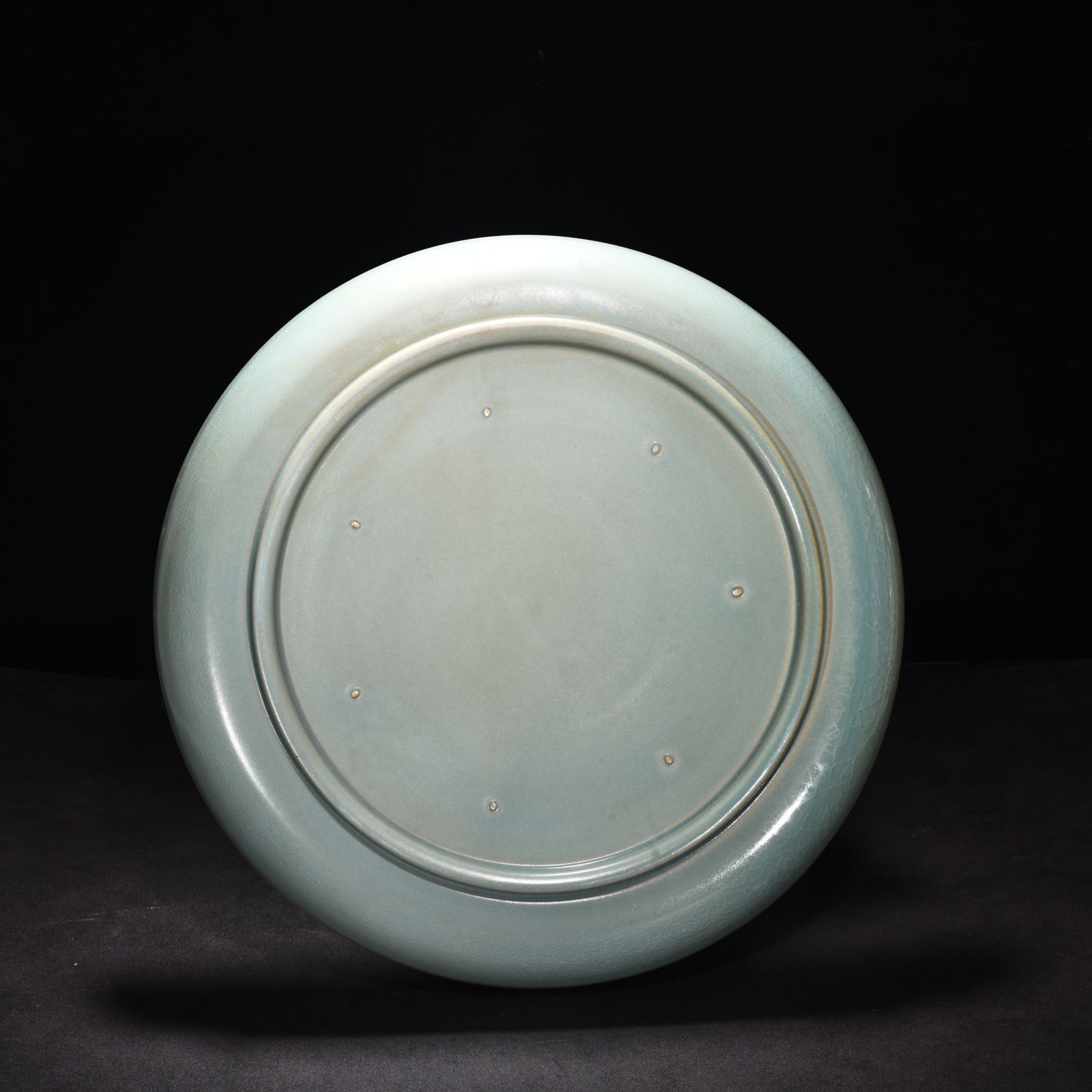 Song Dynasty Ru Kiln azure glaze disc