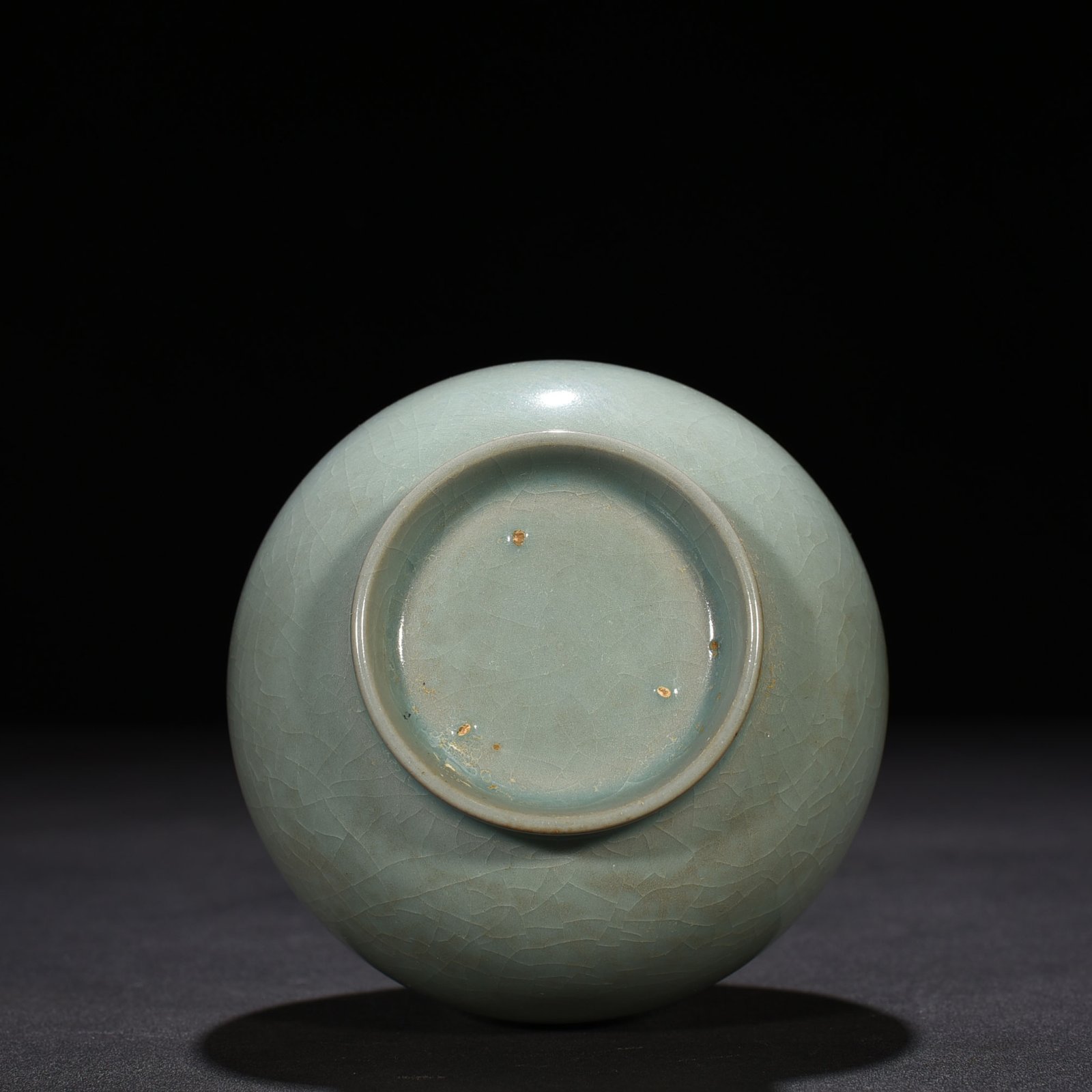 Song Dynasty Ru kiln azure glaze dazzling pattern vase