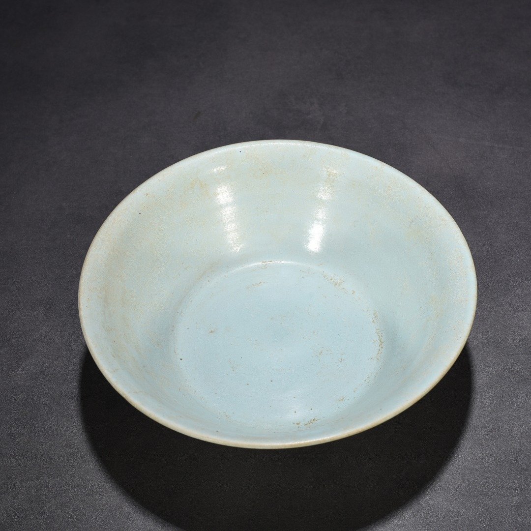 Song Dynasty Ru kiln azure glaze bowl