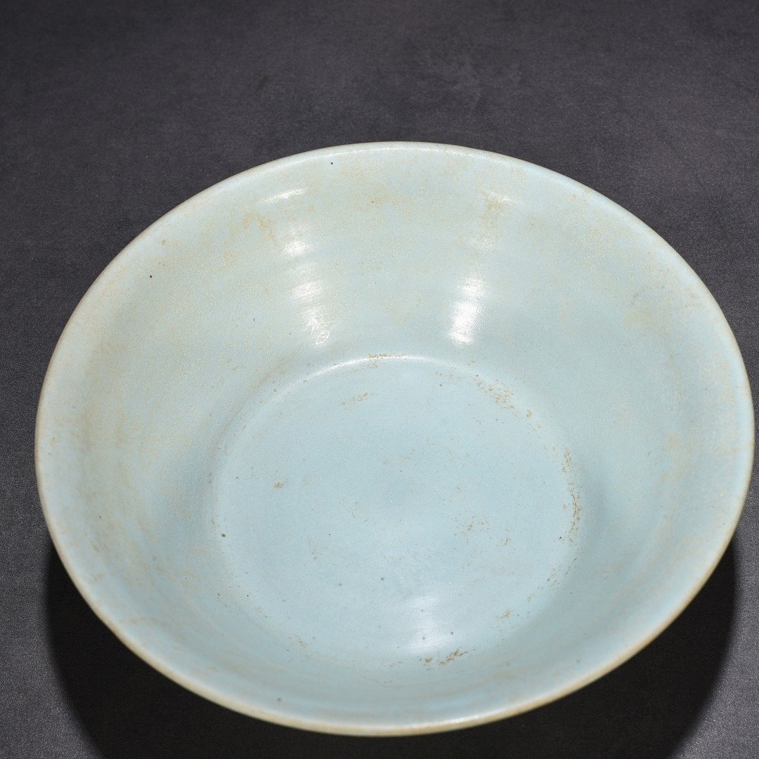 Song Dynasty Ru kiln azure glaze bowl