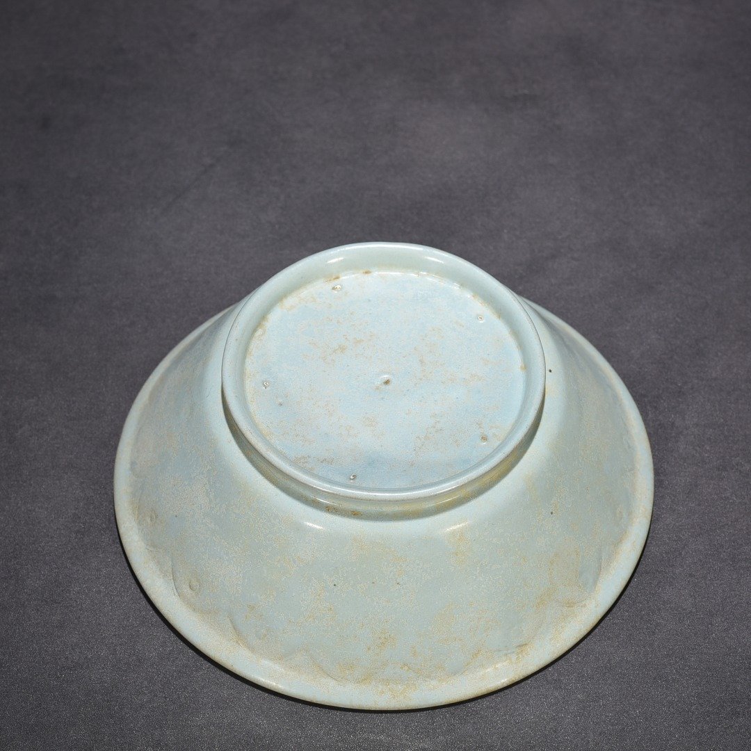 Song Dynasty Ru kiln azure glaze bowl