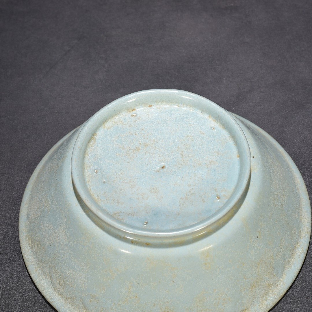 Song Dynasty Ru kiln azure glaze bowl
